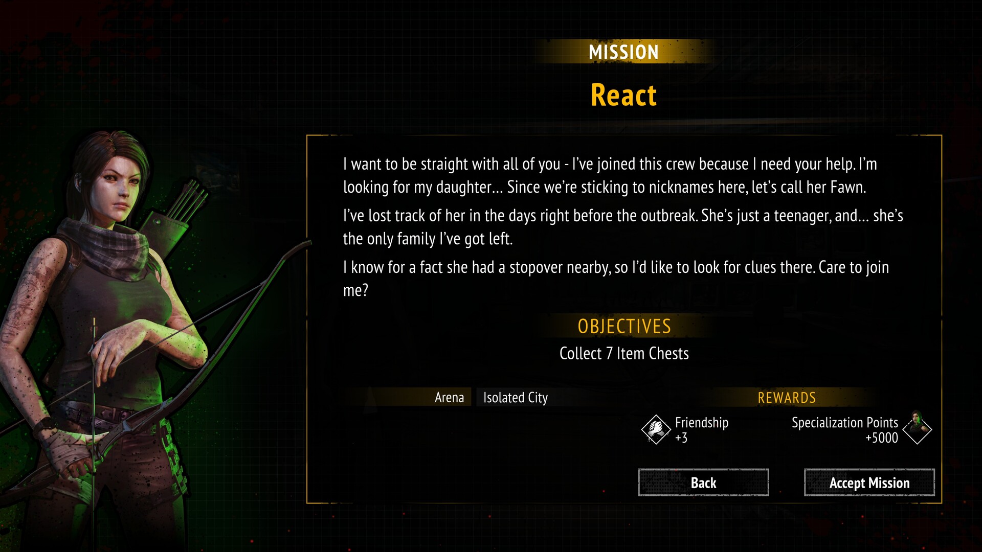 Mission Log artwork