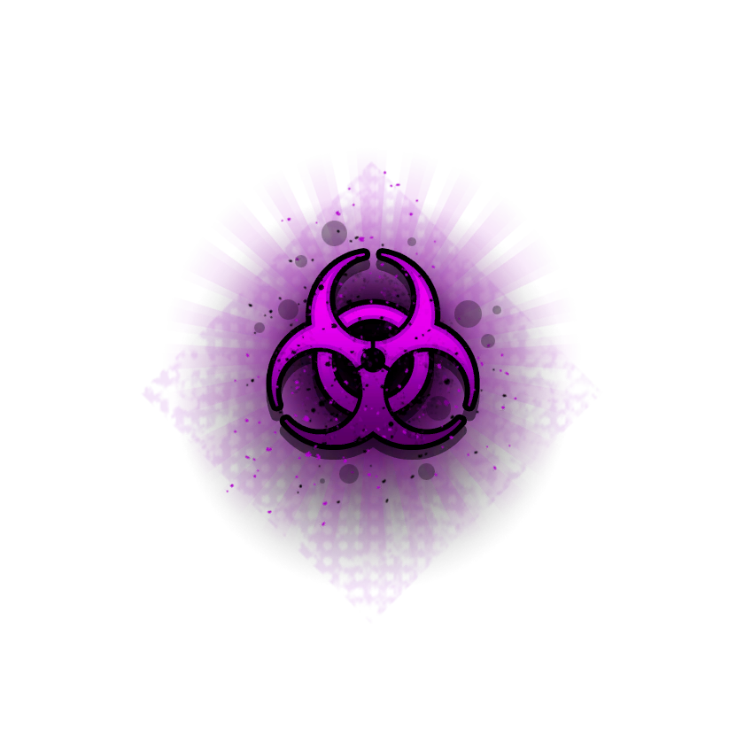 Chemical damage type in-game icon