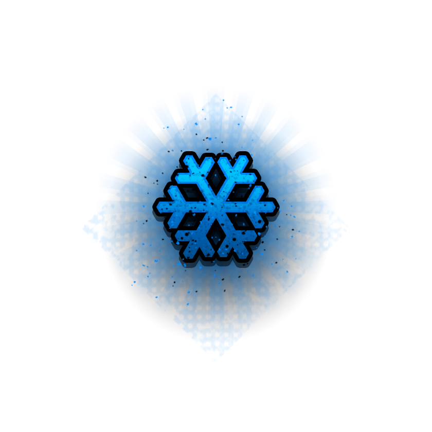 Ice damage type in-game icon